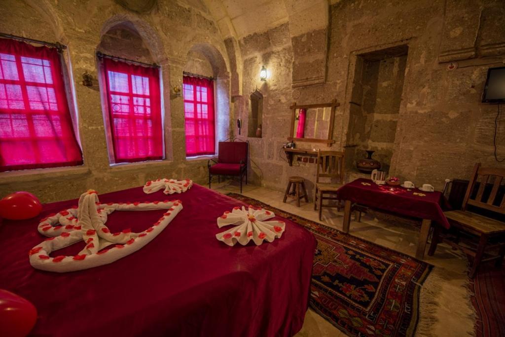 Kapadokya Ihlara Konaklari Antik Gelveri Konagi غوزاليورت المظهر الخارجي الصورة