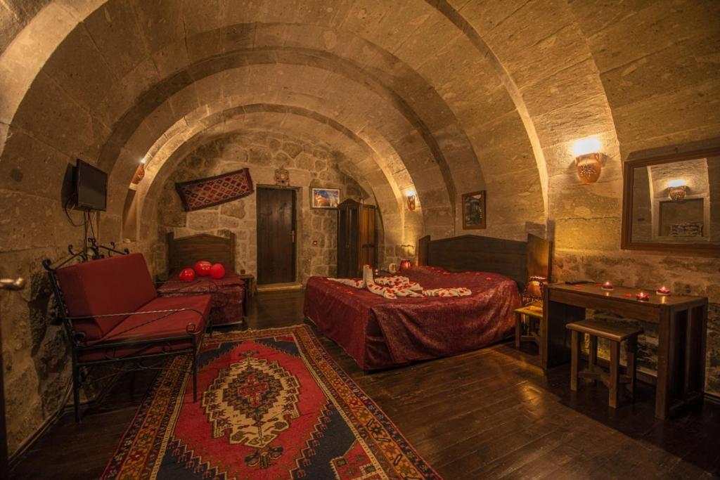 Kapadokya Ihlara Konaklari Antik Gelveri Konagi غوزاليورت المظهر الخارجي الصورة