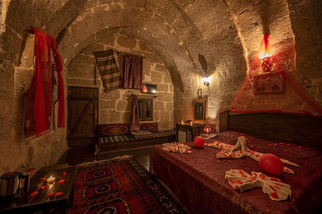 Kapadokya Ihlara Konaklari Antik Gelveri Konagi غوزاليورت المظهر الخارجي الصورة