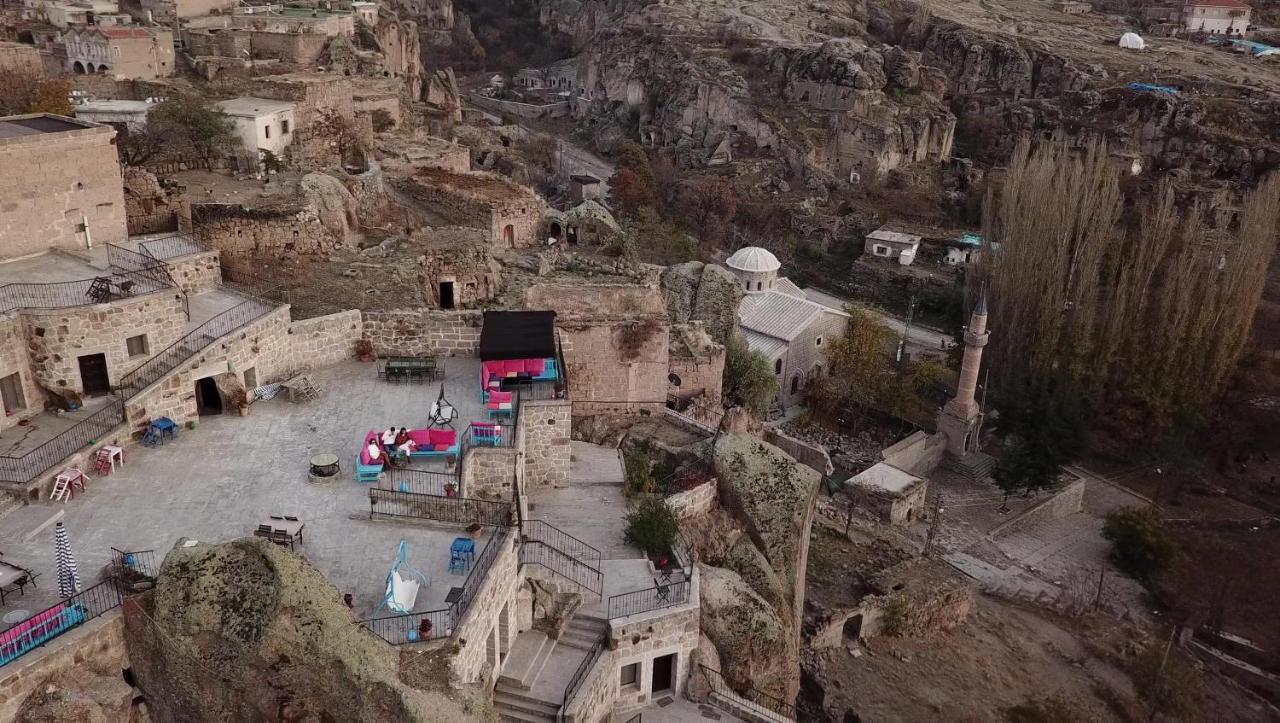 Kapadokya Ihlara Konaklari Antik Gelveri Konagi غوزاليورت المظهر الخارجي الصورة